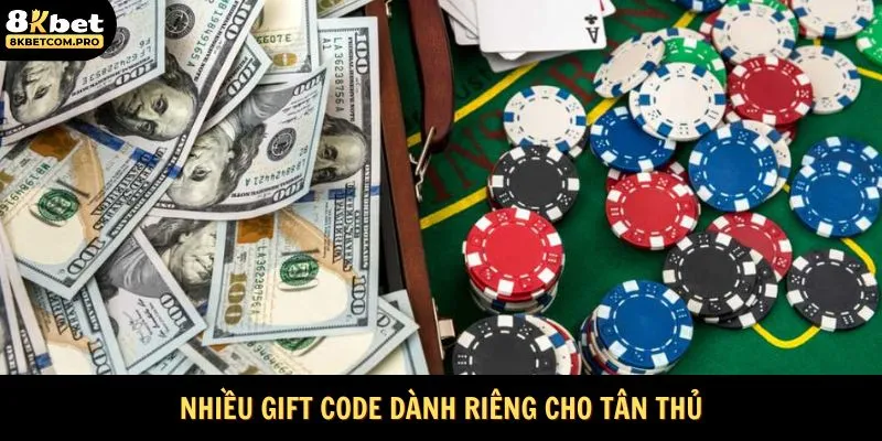 Nhiều gift code dành riêng cho tân thủ